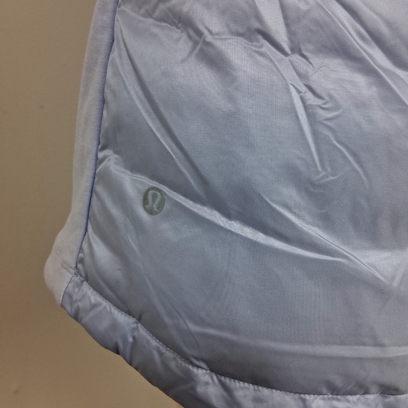 Lululemon Down For Run Down Filled Vest In Pale Blue Size 10 - Picture 8 of 13
